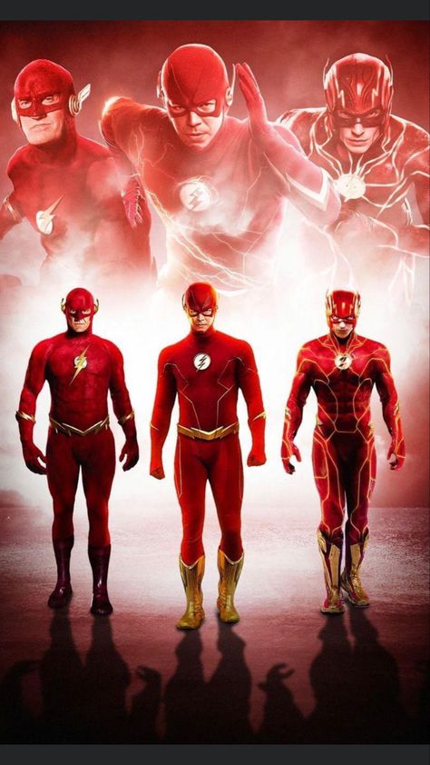 John Wesley Shipp, Flash Vs, Superhero Images, Flash Costume, Flash Dc Comics, Flash Comics, Speed Force, The Flash Grant Gustin, Flash Tv Series