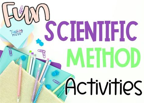 Experiments For Scientific Method, Scientific Method Experiments 1st Grade, Scientific Method First Grade Activities, Scientific Method Activities High School, Scientific Method 1st Grade, Scientific Process For Kids, Teaching Scientific Method Middle School, Teaching The Scientific Method, Middle School Experiments