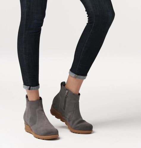 Women's Evie™ Bootie | SOREL Chelsea Boot Outfit, Sorel Evie, Booties Outfit, Cool Girl Style, Sorel Boots, Love Jeans, Unique Styles, Wedge Boots, Chelsea Boot