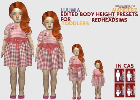 Sims 4 Mod // cc custom content // #sims4 #sims4cc // TODDLER SLIDERS + EDITED BODY HEIGHT PRESETS FOR TODDLERS // for baby poses Sim4 Cc, Ts4 Mods, Alpha Cc, Sims Baby, Cc Sims4, Sims 4 Cc Shoes, Sims 4 Children, Sims 4 Cc Makeup, Sims 4 Cc Skin