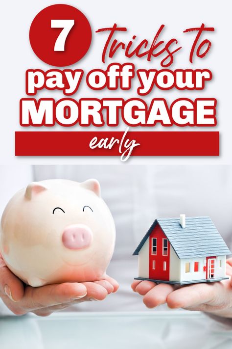 Want to pay off your mortgage early and achieve financial freedom? Check out these 7 tips to help you pay your house off early and get out of debt. Pay Off Mortgage Early, Mortgage Quotes, Mortgage Humor, Mortgage Approval, Mortgage Marketing, Mortgage Process, Mortgage Payoff, Loan Company, Refinance Mortgage