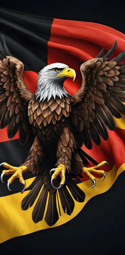 German Eagle, Eagle Wallpaper, Eagle Design, Design Wallpaper, Eagles, Designer Wallpaper, Ghost, Germany, Wallpapers