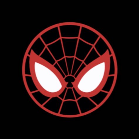 Miles Morales Spiderman Icon, Miles Morales Spiderman Logo, Spider Man App Icons Aesthetic, Spider Man Ios 16, Miles Morales App Icons, Spiderverse Logo, Miles Morales Spider Logo, Spiderman Icons Aesthetic, Miles Morales Face