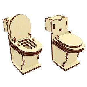 Bathroom - Bath doll furniture Laser cut file for CNC laser machines in DXF CDR AI SVGMaterial thickness: 3mm, 1/8''(3.175mm), 4mm, 6mm, 1/4''(6.35mm)Size of the bath:3 mm thickness: 60 x 120 x 58 mm (2,36 x 4,72 x 2,28'')1/8''(3.175mm) thickness: 64 x 127 x 61 mm (2,50 x 5,00 x 2,42'')4 mm thickness: 80 x 160 x 77 mm (3,15 x 6,30 x 3,04'')6 mm thickness: 120 x 240 x 116 mm (4,72 x 9,45 x 4,57'')1/4''(6.35mm) thickness: 127 x 254 x 123 mm (5,00 x 10,00 x 4,83'')Work area of the bath:3 mm thickne Dollhouse Furniture Plans, Kitchen Dollhouse, Bathroom Svg, Wood Projects For Kids, Kitchen Svg, Laser Cut Wood Crafts, Woodburning Projects, Doll House Plans, Laser Art