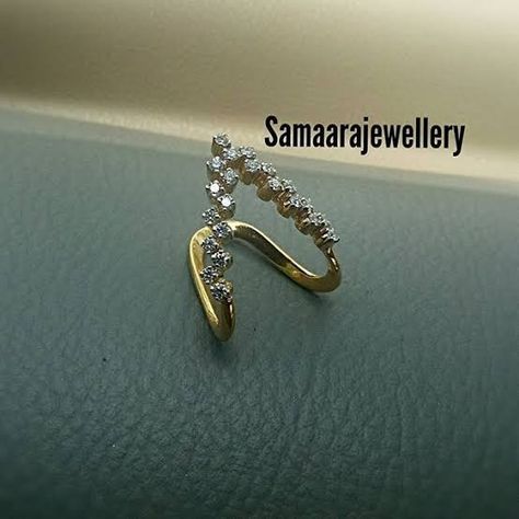 Wanki Rings, Kalyanam Rings, Vanki Ring Design, Vanki Designs Jewellery, Vanki Ring, Gold Chevron Ring, Jewellry Box, Vastu House, Couple Ring Design