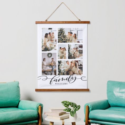 Transform your space with our stunning tapestries that blend photo collages and cherished memories. Elevate your wall decor game with this unique and bold statement piece! 🌟 #Tapestries #PhotoCollage #Memories #WallArt #HomeDecor #InteriorDesign #UniqueArt #StatementPiece #BoldDecor #PersonalizedArt. Trendy Lettering, Collage Memories, Family Collage, Family Photo Collages, Photo Collages, Tapestry Art, Personalized Decor, Kids Nursery Decor, Decoration Wall