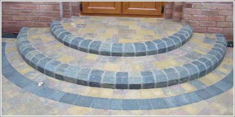 New Tegula Drivesett Block Paving Steps Small Patio Privacy, Driveway Garden Ideas, Backyard Garden Oasis, Front Driveway Ideas, Front Walkway Landscaping, Front Garden Ideas Driveway, Garden Moodboard, Block Paving Driveway, Paving Driveway