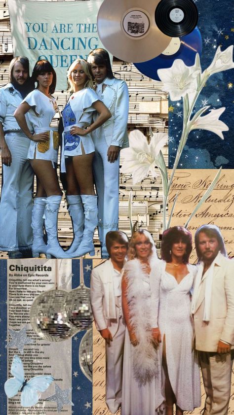 Abba Music, Music Aesthetic, Abba, Connect With People, Your Aesthetic, Creative Energy, Energy, Collage, Music