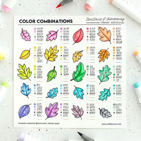 Instagram Pastel Markers, Colored Pencil Lessons, Color Mixing Chart Acrylic, Alcohol Art, Art Markers Drawing, Markers Drawing, Alcohol Ink Markers, Ohuhu Markers, Color Mixing Chart