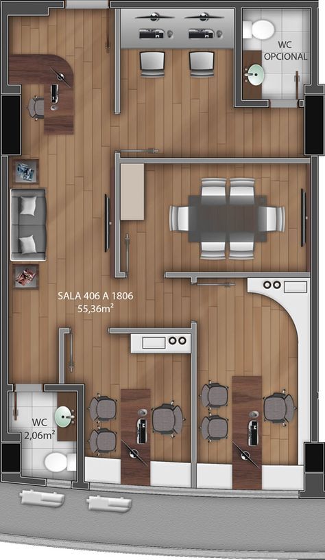 Office With Sofa Layout, 3 Desk Office Layout, Corporate Office Design Executive, Small Office Layout, Office Layout Plan, Law Office Design, Office Space Planning, Small Office Design Interior, Office Floor Plan