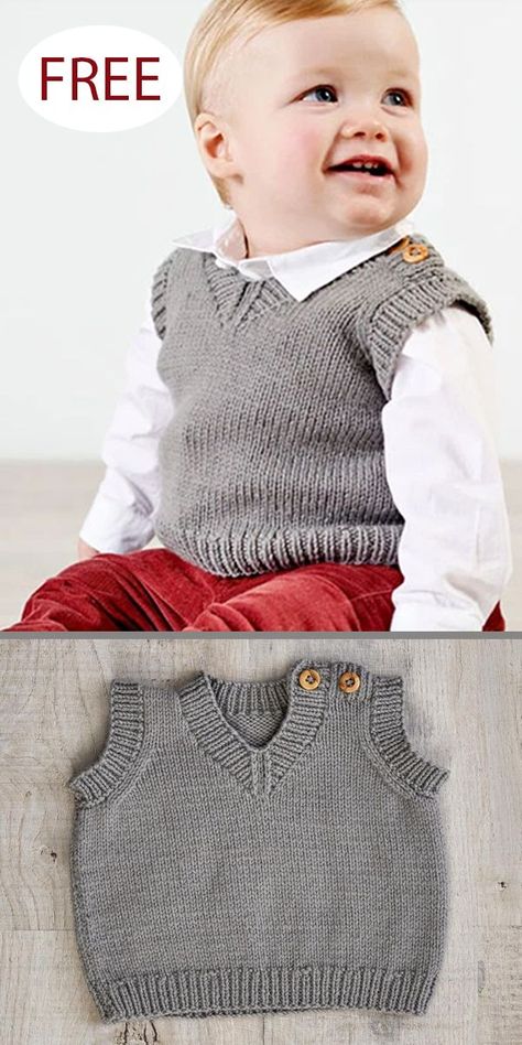 Free Knitting Pattern for Baby Slipover Vest | Baby boy knitting patterns free, Baby cardigan knitting pattern, Baby sweater knitting pattern Baby Gilet, Baby Boy Knitting Patterns Free, Knit Vest Pattern Free, Boys Knitting Patterns Free, Vest Pattern Free, Baby Cardigan Knitting Pattern Free, Baby Boy Knitting Patterns, Knitting Patterns Free Hats, Baby Sweater Knitting Pattern