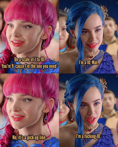 Carlos X Jane Descendants, Evie X Mal, Mal X Evie Ship Fanart, Descendants Memes Funny, Mal X Evie Ship, Mal X Evie, Descendants Funny, Descendants Ships, Descendants Fanart