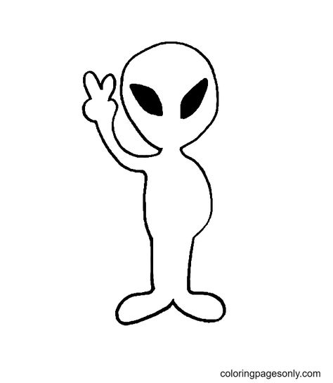 Draw Alien Simple Alien Drawings, Cartoon Alien Drawing, Draw Alien, Alien Coloring Pages, Alien Doodle, Alien Drawing, Alien Drawings, Sewing Templates, Kids Focus