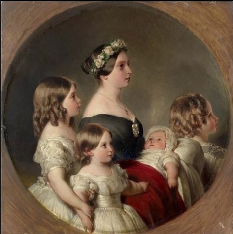 Royal Baby Names: Queen Victoria’s ultimate British sibset – Baby Name Blog - Nameberry Victoria's Children, Queen Victoria Children, Young Queen Victoria, Franz Xaver Winterhalter, Era Victoria, Queen Victoria Family, Queen Victoria Prince Albert, England History, Victoria Reign