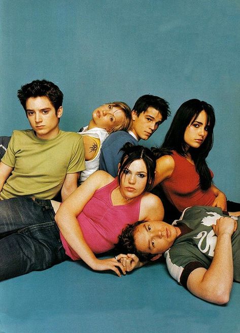 the faculty cast Tommy Hilfiger campaign | The Faculty (1998) The Faculty 1998, Shawn Hatosy, Films Quotes, Clea Duvall, Josh Hartnett, 90s Teen, The Faculty, Jordana Brewster, Elijah Wood