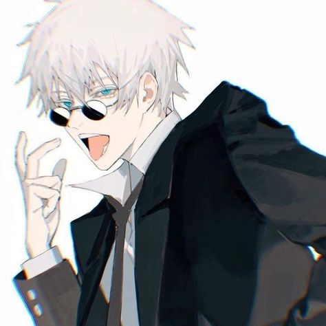 Gojou Satoru, Gojo Satoru, Handsome Anime, An Anime, White Hair, Anime Films, Jujutsu Kaisen, Anime Fanart, Anime Images