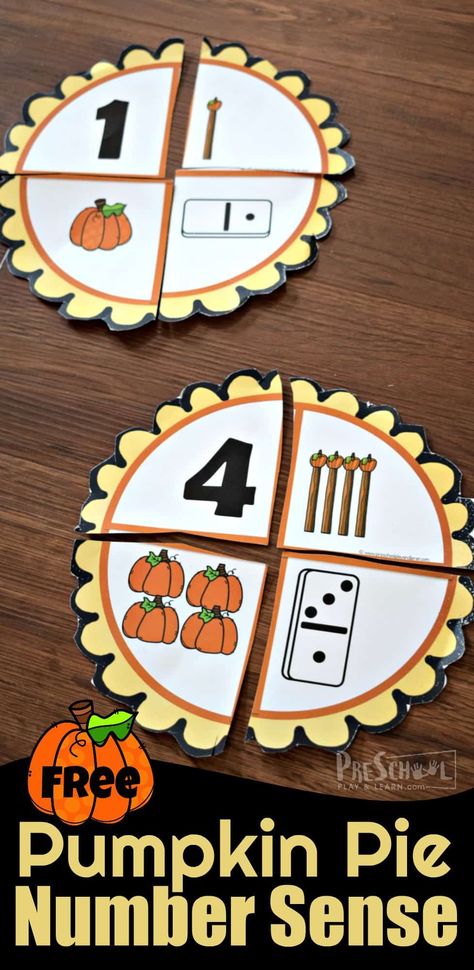 Harvest Small Group Activities Preschool, Preschool Manipulatives, Math Activity For Preschool, Preschool Pumpkins, Thanksgiving Activities For Kindergarten, Fall Math Activities, Pumpkin Math, Thanksgiving Activities Preschool, Preschool Thanksgiving