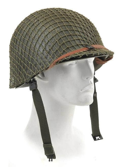 Cork Texture, Military Headgear, M1 Helmet, Army Helmet, Ww2 Uniforms, Ww2 Soldiers, Army Truck, Helmet Design, Military Equipment