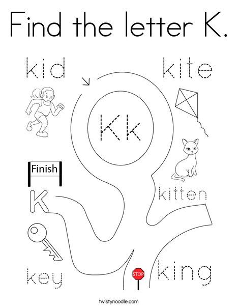 Letter K Worksheets Kindergarten, Preschool Letter K, Letter K Activities For Preschool, Small Letter K Worksheets, Letter K Worksheet, Letter K Activities, Letter K Coloring Page, Letter K Worksheets, Abc Activity