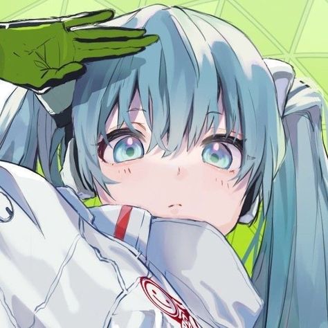 Songs To Listen To When, Miku Icon, Discord Server, To Listen, Hatsune Miku, Fun Games, Green, Hair, Anime