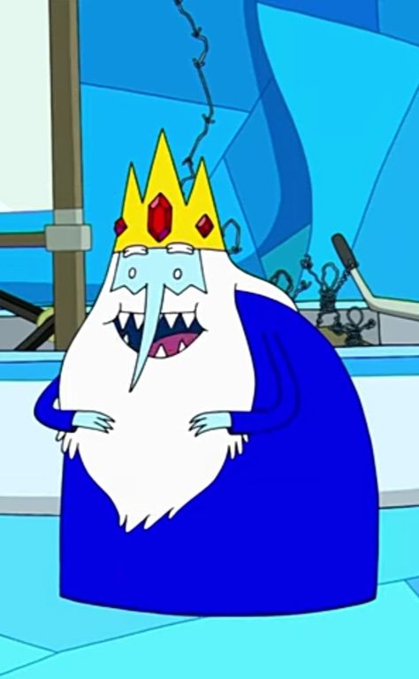 Ice King Costume, Adventure Time Ice King, Ice King Adventure Time, Blue Cartoon Character, Blue Characters, Adventure Time Tattoo, Wizard Party, King Costume, Adventure Time Wallpaper