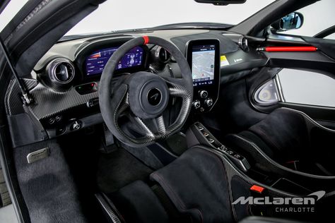 2019 McLaren Senna – 1 of 500 - McLaren Charlotte Dealership - United States - For sale on LuxuryPulse. Mclaren Senna Interior, Mclaren Senna, Slr Mclaren, Whips, Rolls Royce, Aston Martin, Sport Cars, Car Interior, Lamborghini