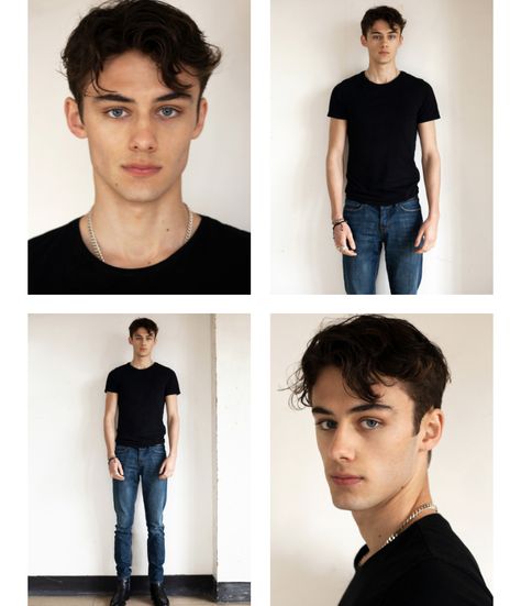 Polaroid Fashion, Famous Male Models, Model Polaroids, William Franklyn Miller, Model Headshots, Casting Models, High Fashion Men, Model Casting, Male Models Poses