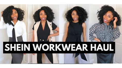 Workwear clothing pieces from SHEIN Sheinside Shein Outfits For Work, Shein Inspired Outfits Work, Work Outfits Women Shein, Shein Professional Outfits, Shein Work Outfits Black Women, Shein Business Outfits, Shein Office Outfits, Shein Office Outfits Women, Shein Work Outfits Women