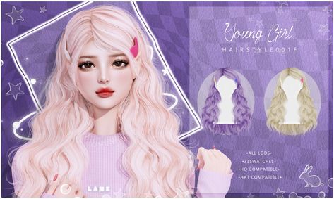 Sixties Hair, Skin Details, Girl Hairstyle, The Sims 2, Hair Setting, Bun Hairstyles For Long Hair, Sims 4 Cc Finds, Ts4 Cc, Sims Mods