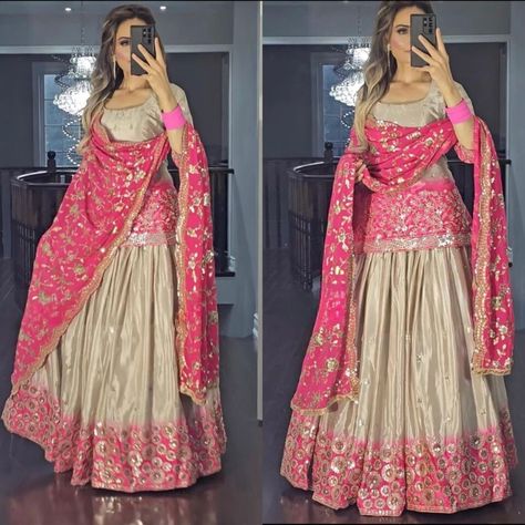 Elevate your party look with these stunning Indian and Pakistani women wear pieces! Made with heavy georgette and muslin cotton, fully stitched up to size 44. Perfect for weddings and special occasions. #IndianFashion #PartyWear #WeddingSeason 🌟👗  #eBay #eBayShop #eBaySeller #Women #SalwarKameez #India #Pakistan #Unbranded #aspershowninimage #Girls #Doesnotapply #Fullystitchedupto44Size Long Blouse Lehenga, Needle Work Embroidery, Office Wear Outfit, Indian Anarkali Dresses, Digital Print Dupatta, Kurti Lehenga, Pakistani Lehenga, Indian Anarkali, Designer Salwar Kameez