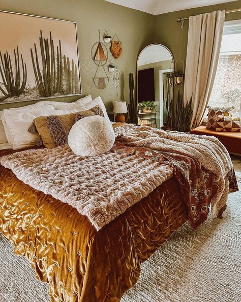 Bedroom Views, Decoration Inspiration, Master Bedrooms Decor, Room Inspiration Bedroom, Boho Bedroom, Bed Room, Decoration Design, New Room, Guest Bedroom