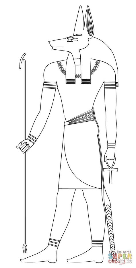 Egyptian Coloring Pages, Pharaonic Art, Egypt Crafts, Egyptian Drawings, Egyptian Party, Starověký Egypt, Egypt Project, Egyptian Painting, Coloring Page Free Printable