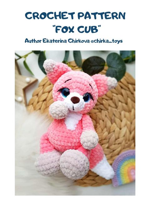 Crocheted Fox Pattern Free, Fox Pattern Crochet, Scribd Crochet Pattern, Fox Crochet Pattern Free, Fox Amigurumi Free Pattern, Crochet Fox Pattern Free, Crochet Fox Pattern, Crochet Unicorn Hat, Amigurumi Fox Pattern