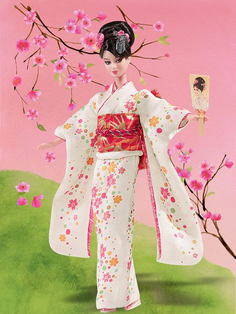 NYLON · #NYLONFW Exclusive: The 47 Best Barbie Looks of All Time Japanese Barbie, Onna Bugeisha, The Beverly Hillbillies, Dolls Of The World, Malibu Barbie, Holiday Barbie, Rainbow High, Japanese Dolls, Barbie I