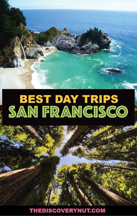 From secluded Northern California beaches to towering redwoods and snow-capped mountains, discover some of the best day trips from San Francisco. Best Weekend Trips, Quick Weekend Getaways, Best Weekend Getaways, The Best Day, California Travel, Weekend Trips, Greece Travel, Northern California, Weekend Getaways