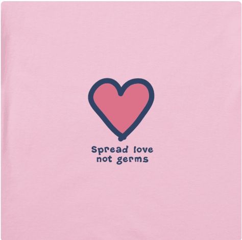 Spread Love Not Germs, Inspirational Quotes Wall Art, Staff Appreciation, Fabric Tape, Help Kids, Children In Need, Spread Love, Laid Back Style, Wall Art Quotes