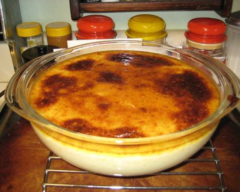 Great Grandma's Rice Pudding Recipe - Food.com Grandma's Rice Pudding Recipe, Rice Custard Pudding Recipe, Rice Custard, Strawberry Yogurt Cake, Easy Rice Pudding, Baked Rice Pudding, Rice Pudding Recipes, Rice Desserts, Rice Pudding Recipe