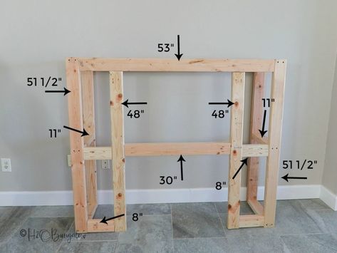 build a faux fireplace surround, add an electric insert for instant cozy ambiance! Upgrade your home with a DIY fireplace mantle. Tutorial, video and plans to build a faux fireplace #fireplace #fireplacesurround #woodworkingplans Fireplace With Electric Insert, Faux Fireplace Surround, Build A Faux Fireplace, Fireplace Surround Diy, Craftsman Style Fireplace, Diy Electric Fireplace, Diy Fireplace Mantle, Faux Fireplace Mantels, Diy Fireplace Makeover