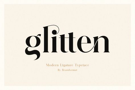 Glitten Font - Dafont Free Great Logo Design, Typographie Logo, Inspiration Typographie, Classy Fonts, Minimalist Font, Trendy Fonts, Inspiration Logo Design, Elegant Serif Fonts, Modern Serif Fonts