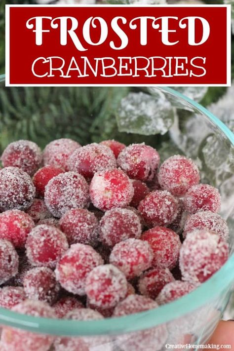 Sugared Cherries, Frosted Cranberries, Hot Fudge Cake, Hot Chocolate Fudge, Holiday Dishes, Sugared Cranberries, Single Serve Desserts, Male Birthday, Slow Cooker Desserts