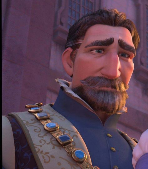 *THE KING (Rapunzel's father) ~ Tangled, 2010 Rapunzel Gif, Rapunzel Characters, Tangled Ever After, Male Cartoon Characters, Tangled 2010, Frozen Wallpaper, Zachary Levi, Tangled Rapunzel, Disney Rapunzel