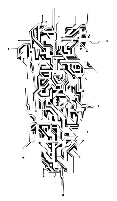 Computer Tattoo, Circuit Tattoo, Biomech Tattoo, Electronic Tattoo, Tech Tattoo, Cyberpunk Tattoo, Geometric Sleeve Tattoo, Abstract Tattoo Designs, Biomechanical Tattoo