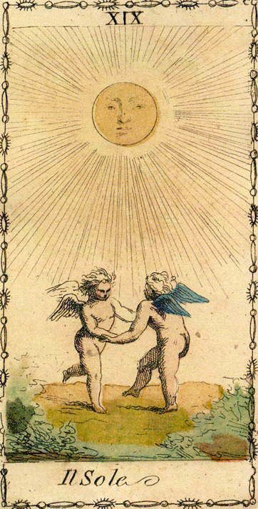 Sun Alchemy, Tarot Card Illustration, Vintage Tarot Cards, The Sun Tarot Card, Manipura Chakra, The Sun Tarot, Vintage Tarot, Tarot Major Arcana, Tarot Cards Art