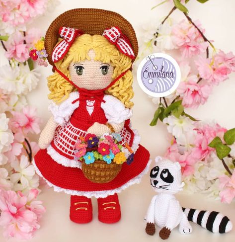 Candy Candy Amigurumi, Crochet Doll Clothes Patterns, Floral Embroidery Patterns, Candy Candy, Crochet Doll Clothes, Anime Dolls, Crochet Doll Pattern, Amigurumi Free Pattern, Doll Clothes Patterns