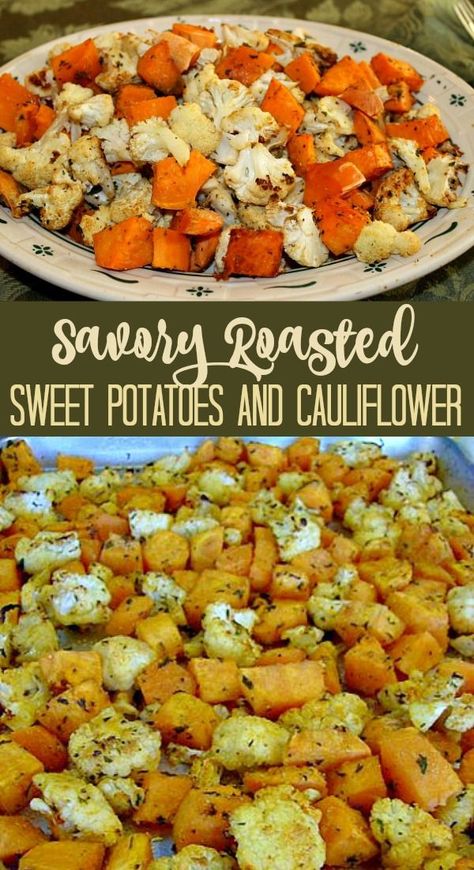 Savory Sweet Potato Recipes, Savory Sweet Potato, Sweet Potato Recipe, Radish Recipes, Thanksgiving Dinner Recipes, Cauliflower Recipe, Cauliflower Casserole, Perfect Thanksgiving, Potato Recipe