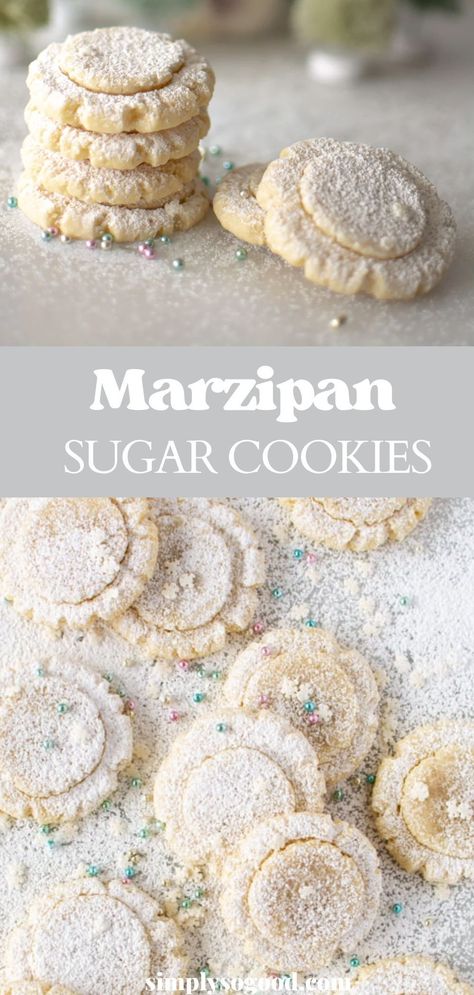 Cookies Made With Almond Flour, Marzipan Recipe, Brownies Recipes, Cookie Calories, Hearty Stews, Perfect Cookie, Almond Cookies, Ground Almonds, Seasonal Recipes