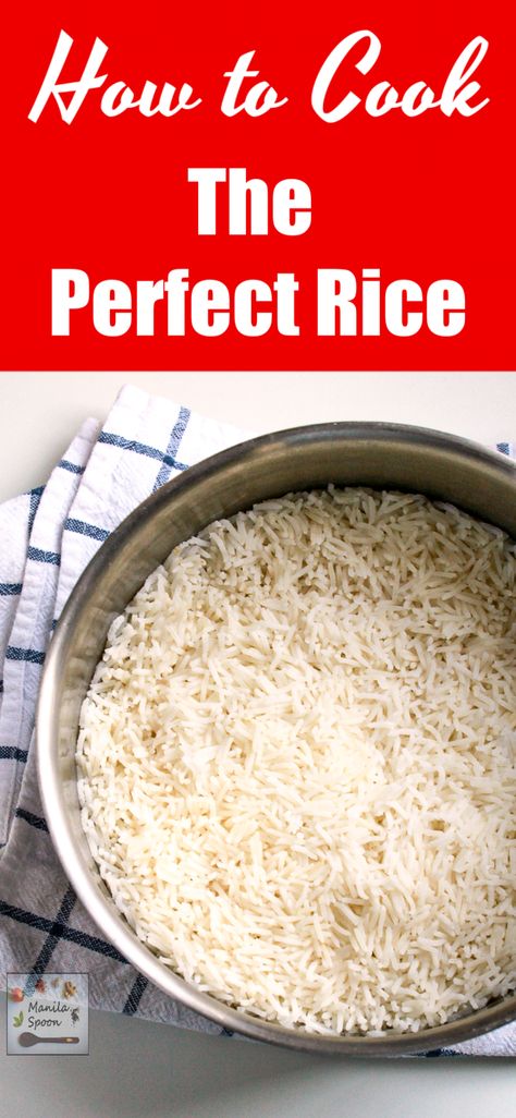 2023 Recipes, Sides Recipes, Vegan Rice, Perfect Rice, Baked Rice, Party Food Dessert, Easy Rice Recipes, Cooked Rice, Cooking 101