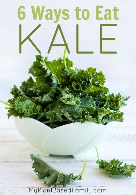 6 Ways to Eat Kale (even if you hate it) How To Make Kale, Kale Powder, Freezing Kale, Vegan Lasagna, Me Neither, Kale Soup, Kale Recipes, Broccoli Rice, Kale Chips