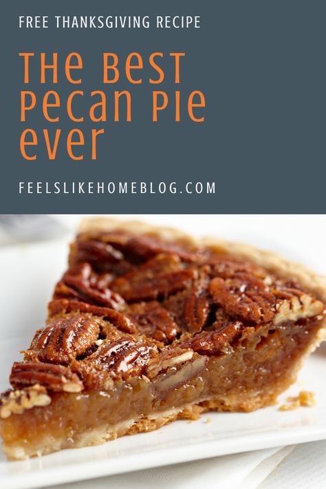 Best Pecan Pie Recipe, Pecan Halves, Homemade Pecan Pie, Pie Recipe Easy, Best Pecan Pie, Fun Thanksgiving Desserts, Pecan Pie Easy, Southern Recipe, Pecan Pie Filling