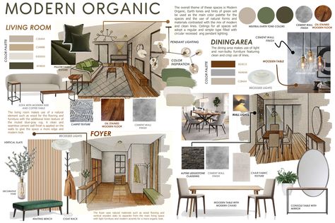 Interior Design Presentation Boards, Interior Presentation, Interior Design Portfolio Layout, Interior Design Sketchbook, Mood Board Interior, Interior Design Layout, Design Mood Board, Interior Design Student, Interior Architecture Drawing